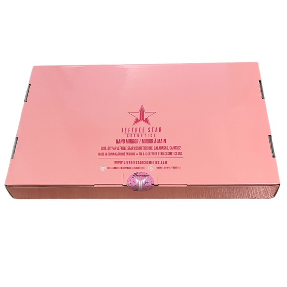 Jeffree Star Iconic Large Hand Mirror in “Pink Jawbreaker” - Picture 2 of 5